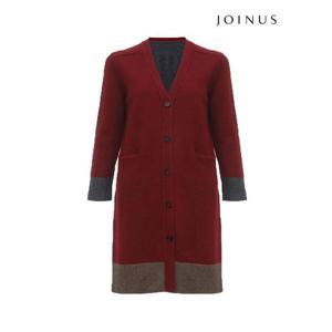 [조이너스][조이너스]V넥 앙고라 롱 가디건-JW22CB1201564C