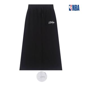 [엔비에이]여성용 롱 스커트 치마 맥시 트레이닝 저지 세미 루즈핏 무지 (N235KT127P)