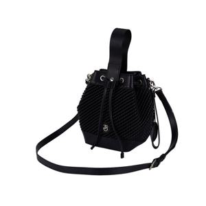 크로커다일레이디 주름퀼팅 버킷백_CLEWB1207