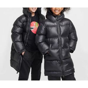 나이키 키즈 주니어 써마핏 필 이지온 후드 데일리 롱 패딩 FD2842 011