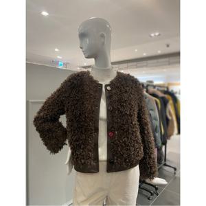 르니앤맥코이 안감 무스탕 컬러단추 뽀글이 퍼 자켓 (MM12MJ004HJY)