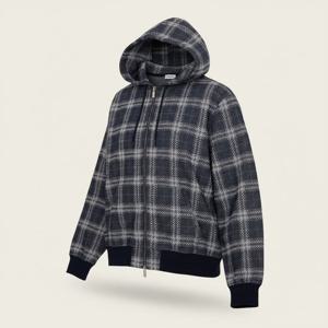 버버리  BURBERRY 체크 남성 후드 집업 8100934