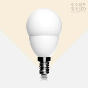 장수램프 LED 미니 크립톤 5W 주광색 E14 소형다마 크립톤 미니크립톤 인지구 인찌구 꼬마전구