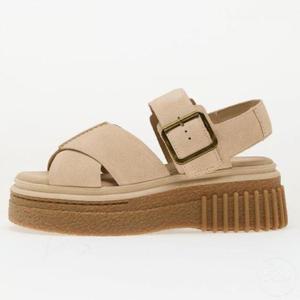 클락스 에바마르 위시 베이지 여성 샌들 26181202