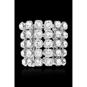 25FW Balenciaga 브레이스렛 with Shimmering 크리스탈 830053TZ74S1404