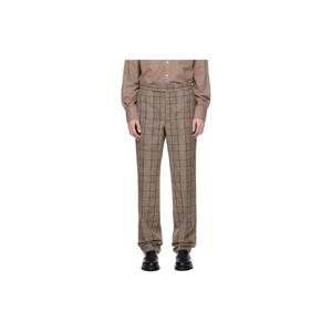 25 FW 톰브라운 남성 브라운 헌팅 트위드 슬랙스 252381M191010