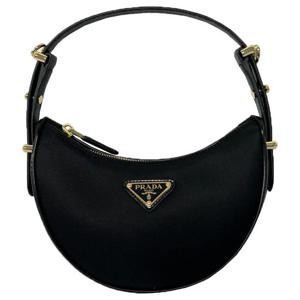 프라다 25SS 아르케 삼각 로고 테수토 크로스호보백 블랙 1BC199 R789 F0002