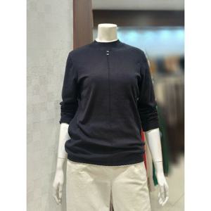 [벨라디터치]MARIOV9F4KT41 진주 포인트 배색 니트티