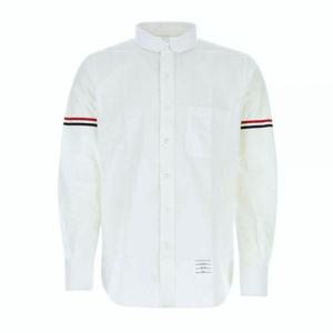 THOM BROWNE 톰브라운 24 암밴드 디테일 시어서커 셔츠 (MWL393O 00572 100)