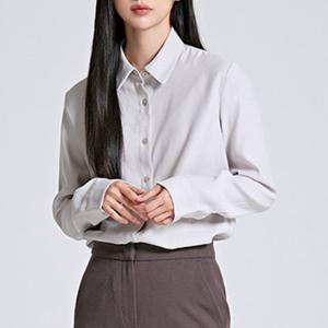 [스파오][데일리지] 울피치 셔츠카라 블라우스 (SPBWC4TW01-T)