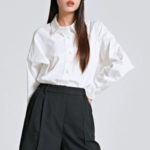 [스파오]고밀도 코튼 오버핏 셔츠 (SPYWC49W01-T)