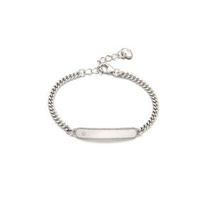 몽슈와 실버  키즈 미아방지 스틱팔찌