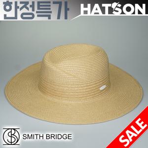 [햇츠온]SMITH B. 브랜드 여성 밀짚 벙거지 모자 J2SB237BG AD