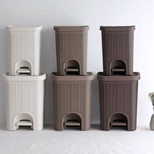 스트로 페달 휴지통 2size