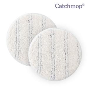 캐치맙 원형 물걸레 청소기용 패드 2P (14cm 호환형)