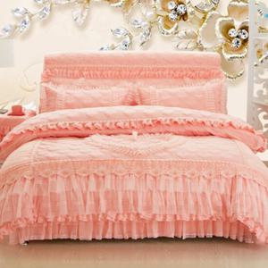 [러빙랩]에스티나 침대커버 세트 이불커버 베개커버 Q 퀸세트