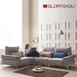 글로리가구 헤이든 최고급 조야원단 코너 카우치 소파 [착불배송