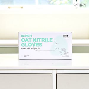 닥터퓨리 귀리코팅 니트릴 위생장갑 100매 습진ZERO