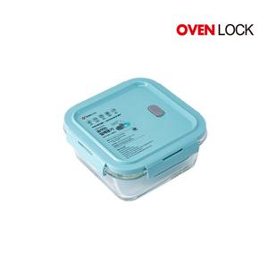 오븐락 내열유리 전자레인지 오븐 밀폐용기 정사각 690ml