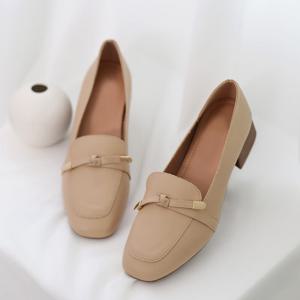 [할리샵](34H10)[소가죽] 제냐 로퍼 3.5cm