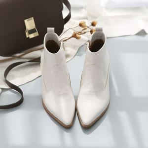 [할리샵](911H12)시크 웨스턴부츠 4cm