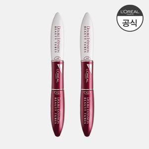 [로레알] [2개] 더블 익스텐션 튜브 마스카라