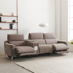 서광퍼니처 코비 이지클린 스마트홈바 4인 리클라이너 소파 sk