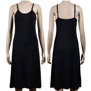 여성 홈웨어 끈나시 롱슬립 시원한 인견 원피스잠옷