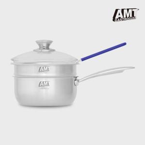 AMT 샤프 스마트쿡 편수 냄비 18cm + 사은품 미니 실리콘 스파츄라(그레이) (RO0308)