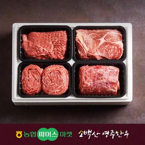 [냉장][농협영주한우]정성드림 정육혼합세트3호 / 2.4kg
