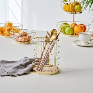 [모던하우스] 마이키친골드 철제 원형 커트러리 홀더