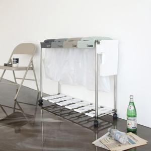 분리수거함용 봉투정리함세트(보관함+후크)