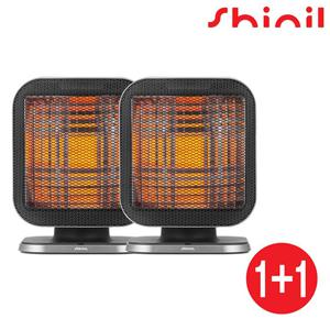 신일 ECO 리플렉터 히터 SEH-ECO180 블랙 2개세트 리모컨형