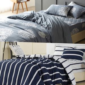 국산 순면 디자인 이불커버 더블D