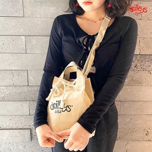 [드릴리스]투웨이 서클백 에코백 버킷백 복조리가방 크로스백 숄