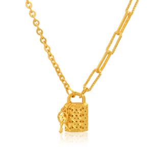 [골드모아] 여자 순금 목걸이 11.25g [컷팅 자물쇠]