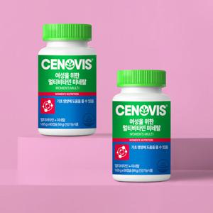 [세노비스][세노비스] 여성을 위한 멀티비타민미네랄 1.59g 60캡슐x2개