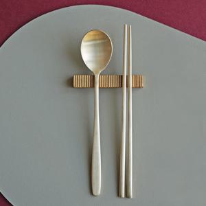 [놋담]방짜유기 유기수저 1인