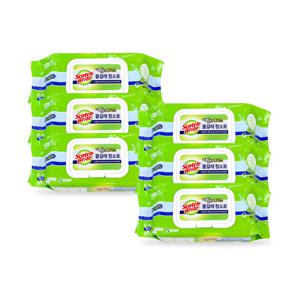 3M 물걸레 청소포 더블액션 플러스 대형 20매 x 6개