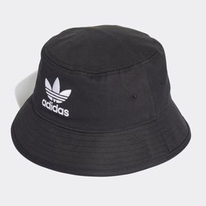 아디다스 오리지널 트레포일 남녀공용 버켓 벙거지 모자 블랙