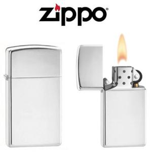 미국명품 ZIPPO Slim 1610 High  Regular Chrome 지포 라이터 라이타