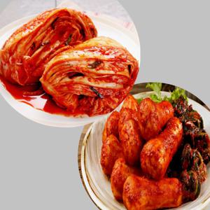 Fresh 봉화청량산 한정행사 별미김치세트 (포기 5kg+총각 5kg)