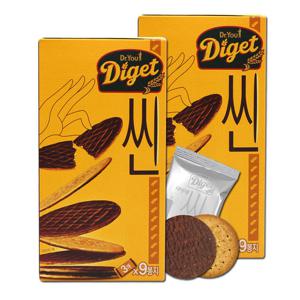 오리온 과자 닥터유 다이제씬 252g x2개 / 다이제과자