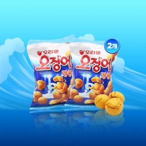 오리온 오징어 땅콩 98g x2개 / 땅콩과자 오징어맛