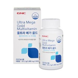 [지앤씨][GNC종합건강] 울트라메가골드 비타민&미네랄(90정)