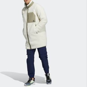 아디다스 [미드나잇 플리스] 롱 리버서블 쉐르파 자켓 H20792 J