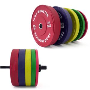 디펙트 몬스터 범퍼 중량원판 5kg I 바벨 고무 경기용원판