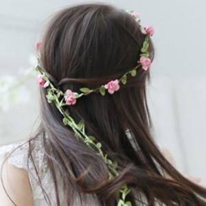 셀프 웨딩 조화 꽃화관 시즌2 5color 브라이덜샤워 꽃 화관 소품