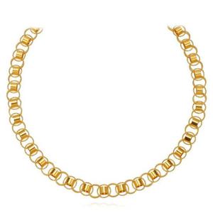 [한국금다이아몬드] 여자 순금 목걸이 체인 사슬 원 24K 37.5g 18K장식