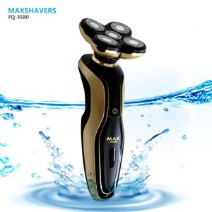 MAX 3중날 전기면도기 입체 방수 FQ-3580